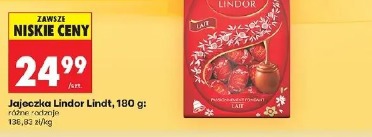 Jajeczka Lindor Lindt