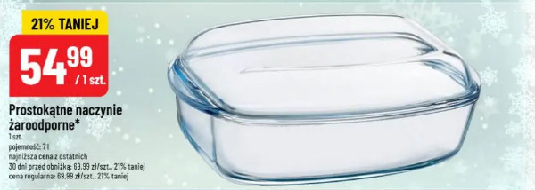 Prostokątne naczynie żaroodporne