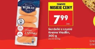 Serdelki z szynki Kraina Wędlin