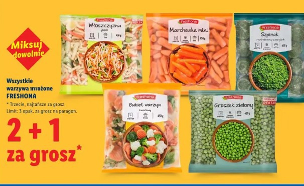 Wszystkie warzywa mrożone