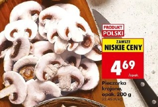 Pieczarka krojona