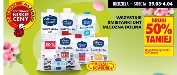 Wszystkie śmietanki UHT Mleczna Dolina