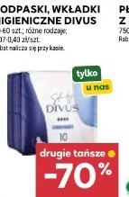 Podpaski, wkładki higieniczne Divus
