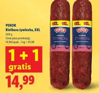 Pikok Kiełbasa żywiecka, XXL