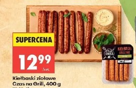 Kiełbaski ziołowe Czas na Grill
