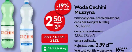 Woda Cechini Muszyna
