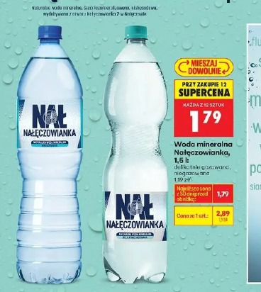 Woda mineralna Nałęczowianka