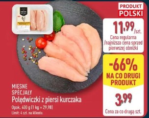 Mięsne Specjały Polędwiczki z piersi kurczaka