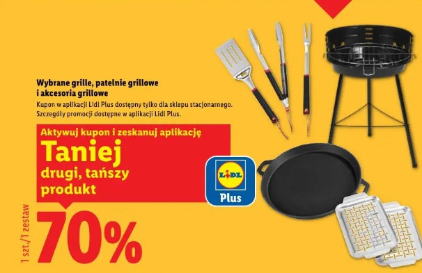 Wybrane grille, patelnie grillowe i akcesoria grillowe