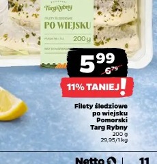 Filety śledziowe po wiejsku Pomorski Targ Rybny