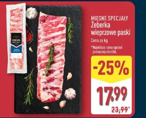 Mięsne Specjały Żeberka wieprzowe paski