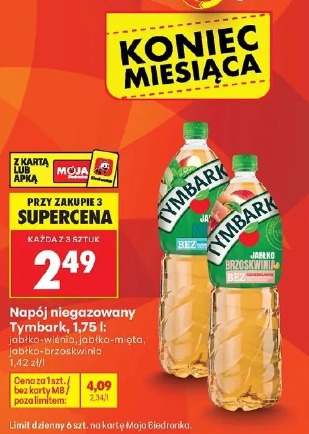 Napój niegazowany Tymbark