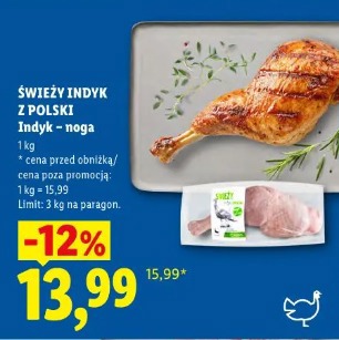 Świeży indyk z Polski Indyk – noga
