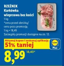 Rzeźnik Karkówka wieprzowa bez kości