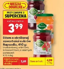 Dżem o obniżonej zawartości cukrów Rapsodia