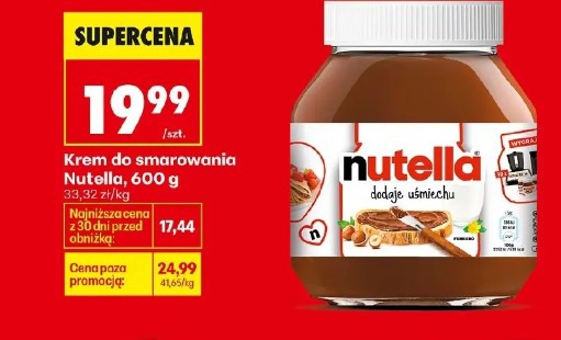 Krem do smarowania Nutella