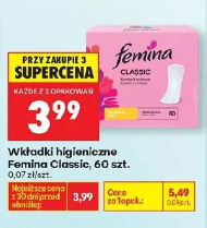 Wkładki higieniczne Femina Classic