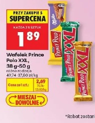 Wafelek Prince Polo XXL, 38-50 g