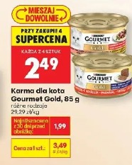Karma dla kota Gourmet Gold, 85 g