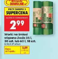 Worki na śmieci wiązane Zosia