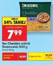 Ser Cheddar wiórki Światowid