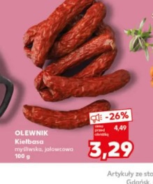 Olewnik Kiełbasa myśliwska, jałowcowa