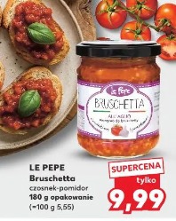 Le Pepe Bruschetta czosnek-pomidor