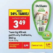 Twaróg Klinek półtłusty Delikate