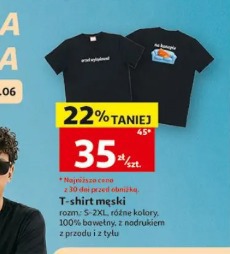 T-shirt męski
