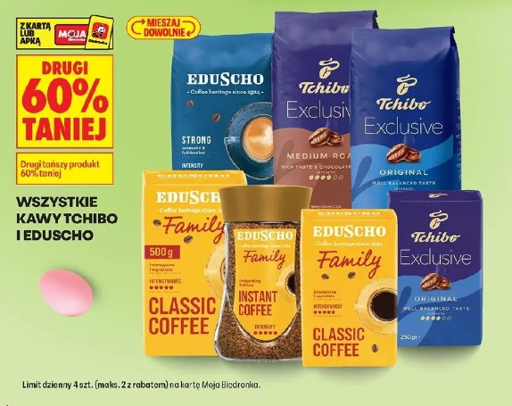 Wszystkie kawy Tchibo i Eduscho 