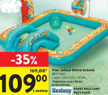 Plac zabaw Retro Groove Bestway