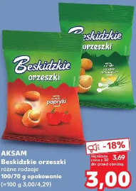 Aksam Beskidzkie orzeszki różne rodzaje