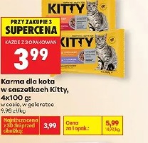 Kitty karma dla kota w saszetkach