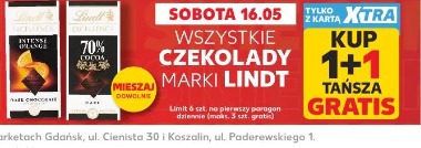 Wszystkie czekolady marki Lindt