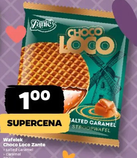 Wafelek Choco Loco Zante