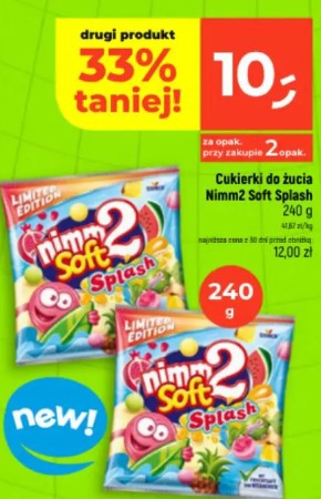 Cukierki do żucia Nimm2 Soft Splash