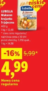 LUBELLA Makaron krajanka 5-jajeczna