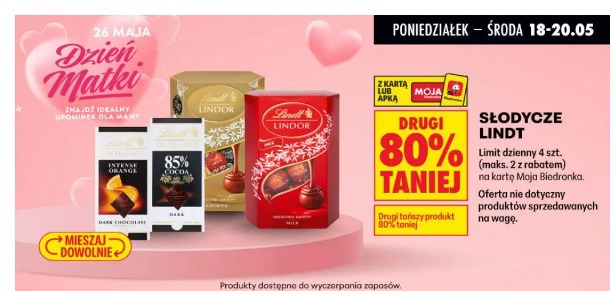 Słodycze Lindt