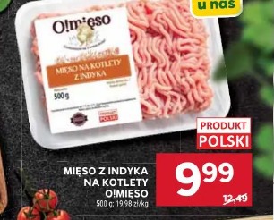 Mięso z indyka na kotlety O!Mięso