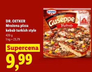 Dr. Oetker Mrożona pizza kebab turkish style