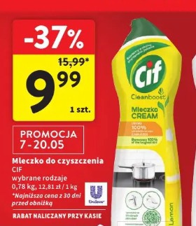 Mleczko do czyszczenia Cif