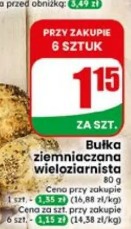 Bułka ziemniaczana wieloziarnista