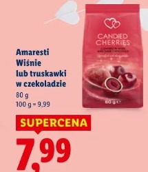 Amaresti Wiśnie lub truskawki w czekoladzie