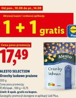 Alesto Selection Orzechy laskowe prażone