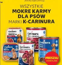 Wszystkie mokre karmy dla psów marki K-Carinura