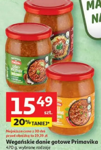 Wegańskie danie gotowe Primavika