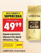 Kawa ziarnista Mocca Fix Gold Woseba, 1 kg