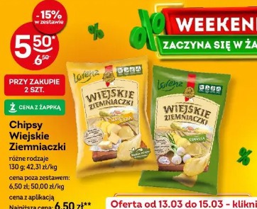 Chipsy Wiejskie Ziemniaczki