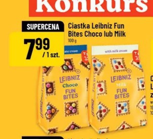 Ciastka Leibniz Fun Bites Choco lub Milk