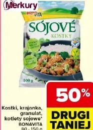 Kostki, krajanka, granulat, kotlety sojowe BONAVITA